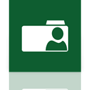 Mirror, user, Folder DarkSlateGray icon
