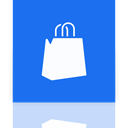 Mirror, Marketplace, window DodgerBlue icon