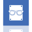 Mirror, Speccy SteelBlue icon
