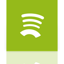 Mirror, Spotify YellowGreen icon