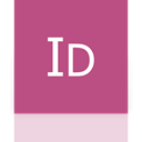 Indesign, Mirror, adobe IndianRed icon