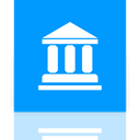 Library, Mirror DodgerBlue icon