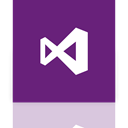 studio, visual, Mirror Purple icon