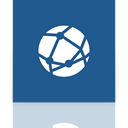 rockmelt, Mirror DarkSlateBlue icon