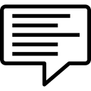 Conversation, Multimedia, chatting, Message, Speech Balloon, Chat, interface, speech bubble, Communications Black icon