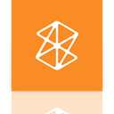 Zune, Alt, Mirror DarkOrange icon