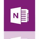 Mirror, onenote Purple icon