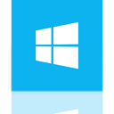 window, Mirror, Os DeepSkyBlue icon