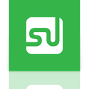 Stumbleupon, Mirror LimeGreen icon