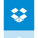 Mirror, dropbox DodgerBlue icon