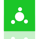 Mirror, Homegroup LimeGreen icon