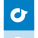 Mirror, rdio DarkCyan icon