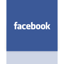 Facebook, Mirror DarkSlateBlue icon
