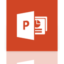 Mirror, powerpoint Chocolate icon