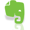 Mirror, Evernote YellowGreen icon