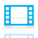 video, Mirror Black icon