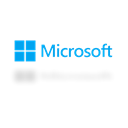Logo, microsoft, new, Mirror Black icon