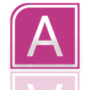 Alt, Mirror, Access MediumVioletRed icon