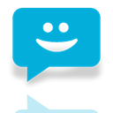 Messaging, Mirror DarkTurquoise icon