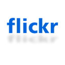 flickr, Mirror Black icon