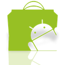 Android, Mirror, market YellowGreen icon