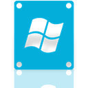 window, Mirror, drive DarkTurquoise icon