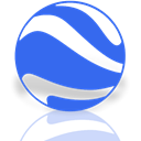 Mirror, google, earth RoyalBlue icon