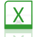 Mirror, Excel, Alt ForestGreen icon