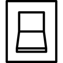 ui, switch, Shut down, power, interface, switch off, technology, turn off Black icon