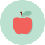 flat, six, revision, Apple Icon