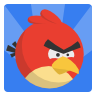 bird, Angry RoyalBlue icon