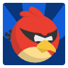 bird, Angry, space MidnightBlue icon