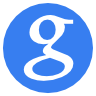 search, google RoyalBlue icon