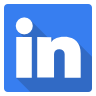 Linkedin RoyalBlue icon