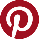 social media, pinterest, Logo, social network, Brands And Logotypes, logotype, Brand Firebrick icon