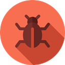 malware, Computer, virus, Flaw, Animals, failure, Error, bug Tomato icon