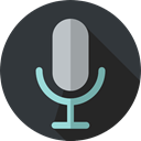 Voice Recording, technology, radio, vintage, Microphone, sound, electronics DarkSlateGray icon