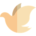dove, Animals, pigeon, Peace, bird Wheat icon