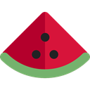 organic, watermelon, Healthy Food, vegan, diet, Food And Restaurant, vegetarian, food, Fruit Black icon