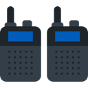 Communications, police, walkie talkie, frequency, Communication, technology DarkSlateGray icon