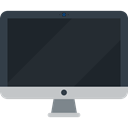 Tv, television, screen, Computer, technology, monitor DarkSlateGray icon
