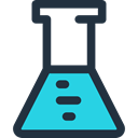 Test Tube, Chemistry, Flasks, flask, education, chemical, science DarkSlateGray icon