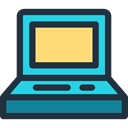 Laptop, electronic, Computer, computing, technology DarkSlateGray icon