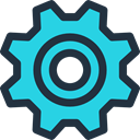configuration, cogwheel, Gear, miscellaneous, Tools And Utensils, settings DarkSlateGray icon