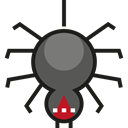 insect, Arachnid, Animals, spider, Animal Kingdom Black icon