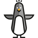 Animals, Animal, Penguin, Wild Life, Animal Kingdom, zoo Black icon