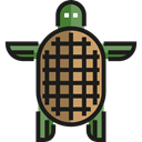 wildlife, zoo, reptile, Animals, Animal Kingdom, turtle Black icon