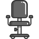 buildings, Chair, sitting, Desk Chair, miscellaneous, Seat, Furniture And Household Black icon