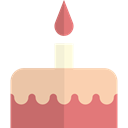 birthday, Celebration, cake, Food And Restaurant, Bakery, Dessert, food, Birthday Cake Black icon