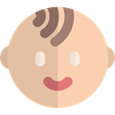 childhood, user, baby, happiness, people, Kid And Baby, babies, Motherhood PeachPuff icon